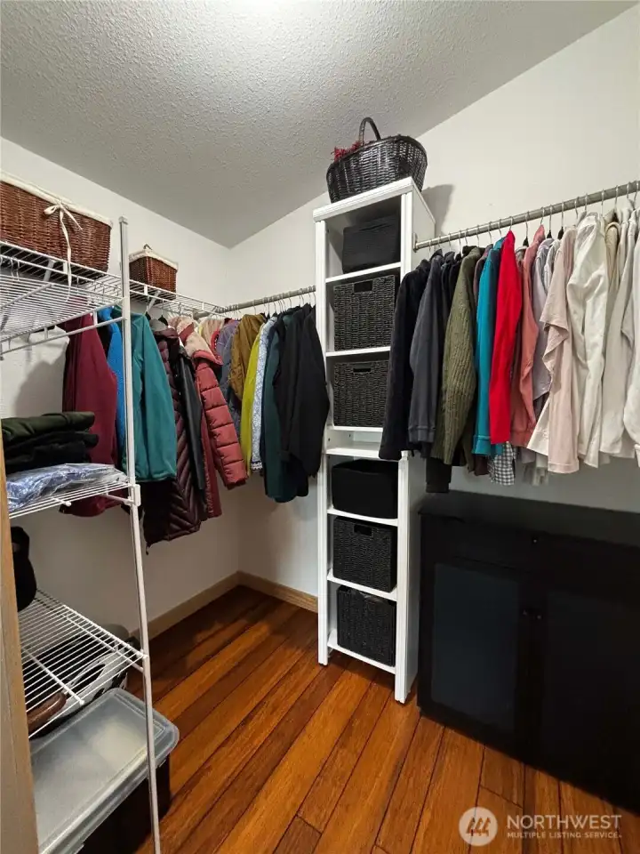 Primary BR closet