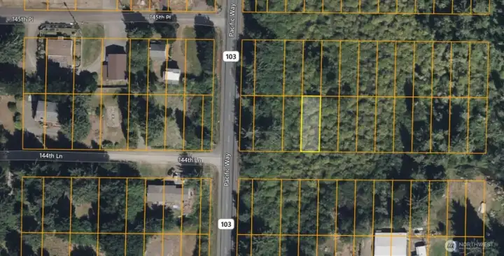 Property Lines not to scale. Buyer will verify.