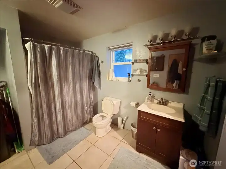 Convenient main-floor bathroom.