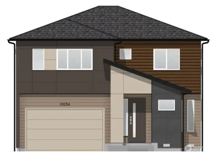 Rendering of the home