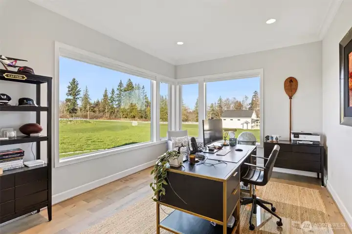 Office/Den with Stunning Mountain Views