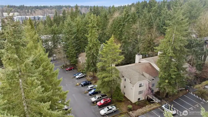 over head picture of complex