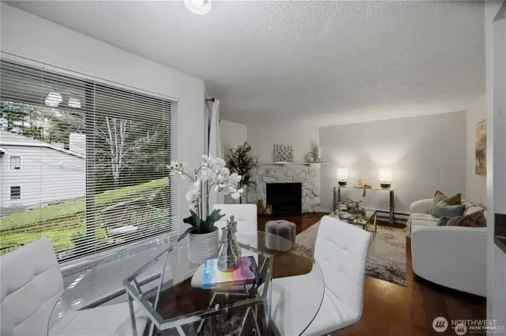 looking northeast out of window