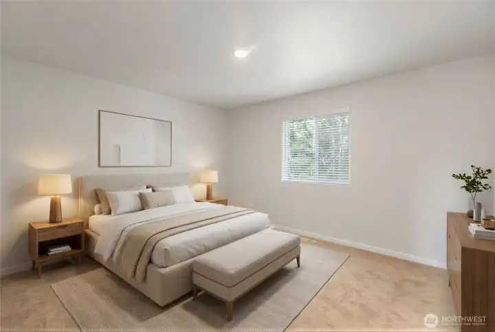 Primary Bedroom - Virtual Staging