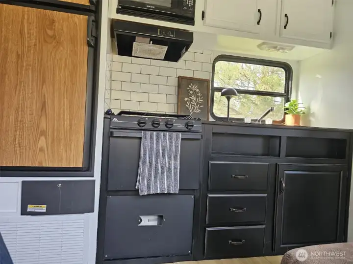 interior shot of trailer on property already