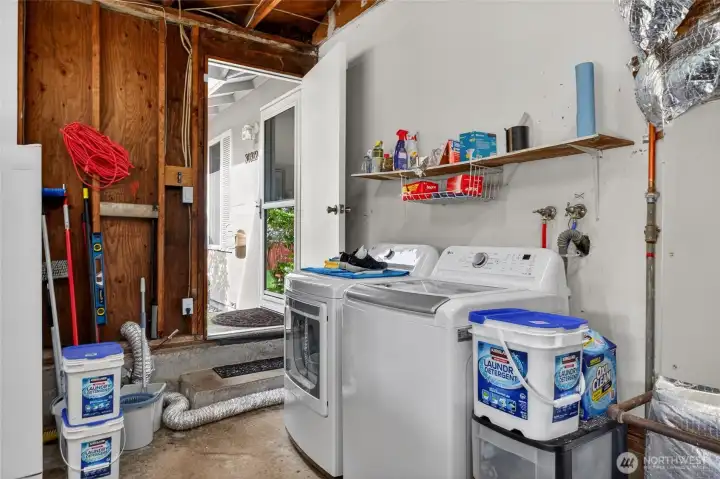 Washer & Dryer are included with purchase.