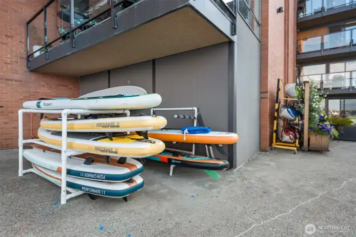 Kayak storage