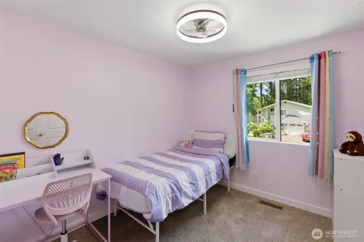 Bedroom 2 on upper level