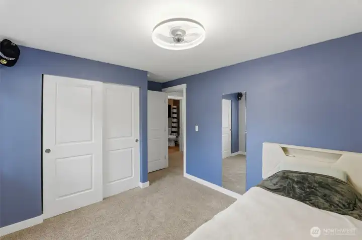 Bedroom 3 on upper level.