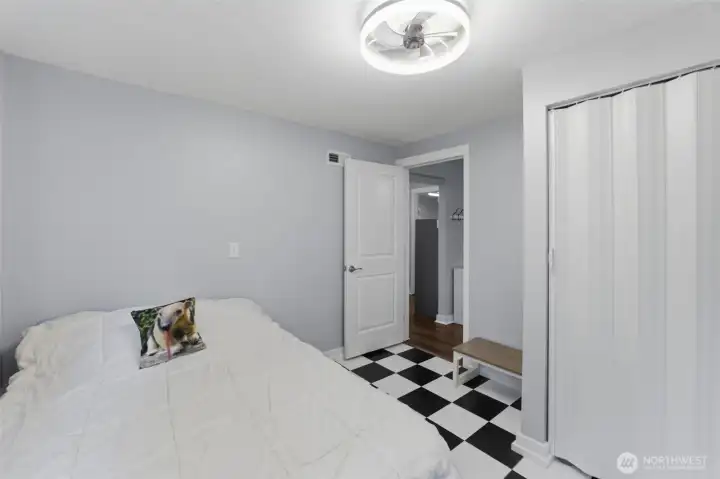 Lower level bedroom/flexspace is bedroom number 4.