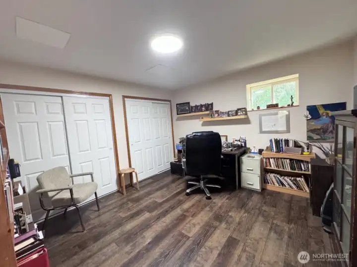 4th bed, lower level non egress window