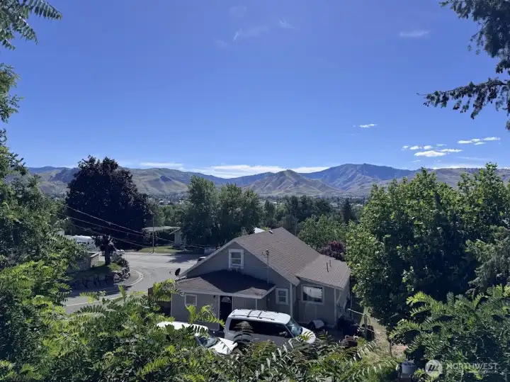 views from deck!