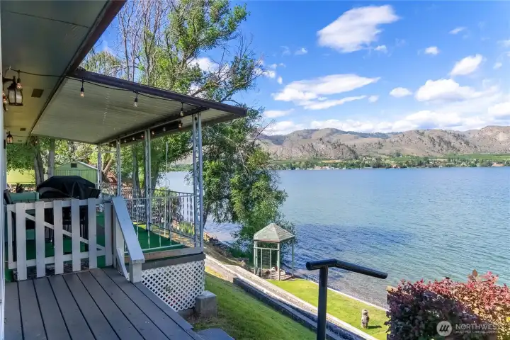 Deck to Lake views Deck to Lake views