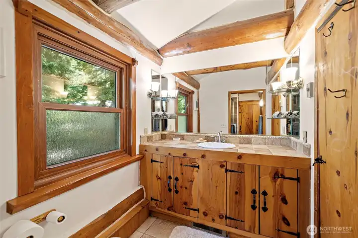 Upstairs bathroom