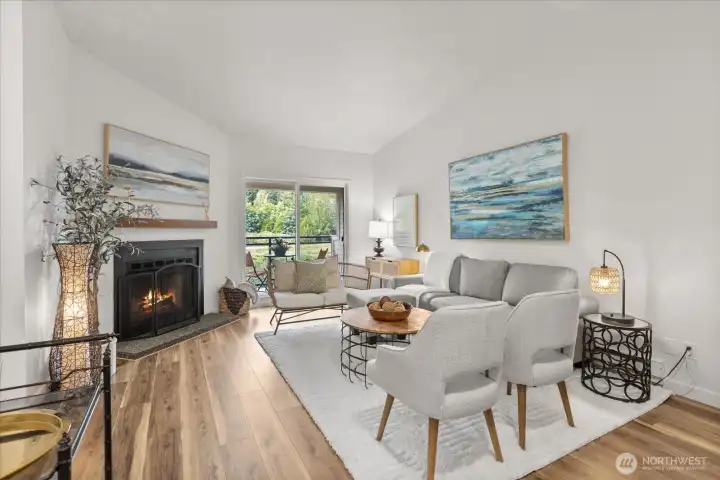 A feeling of the outdoors in is the theme of this home A feeling of the outdoors in is the theme of this home