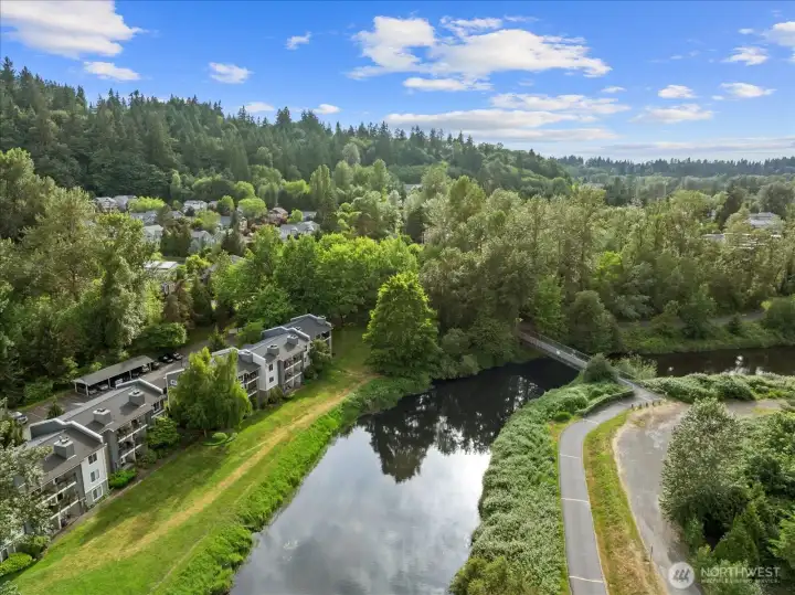 This condo is a short distance away from the Woodinville Wine Country This condo is a short distance away from the Woodinville Wine Country