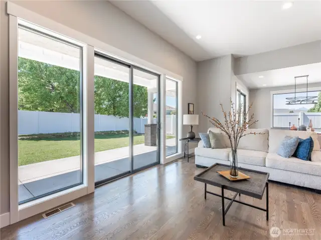 Huge oversized sliding doors