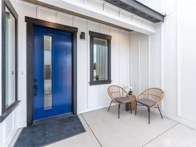 Step into relaxation with a spacious front patio perfect for entertaining guests or simply savoring your morning coffee or evening glass of wine