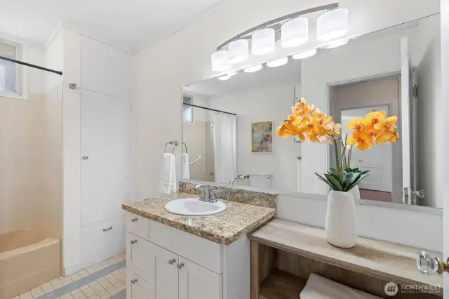 Main-floor bathroom.