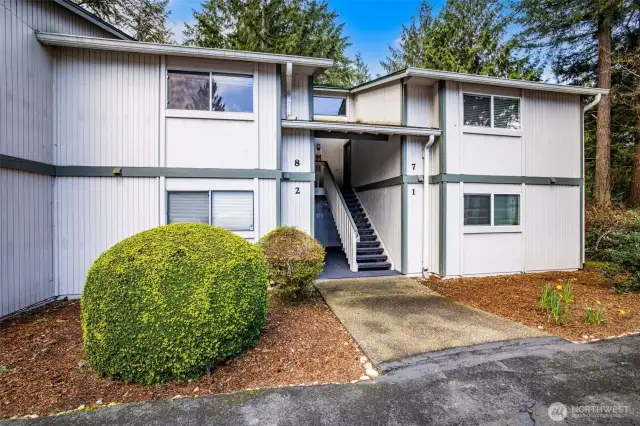 top floor end unit