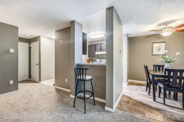pass through kitchen