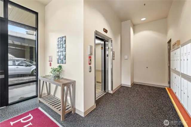 Main Lobby with Elevator