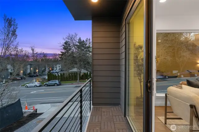 Private Patio off Living Room.