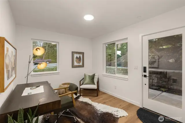 Main Floor Den/Office Space.
