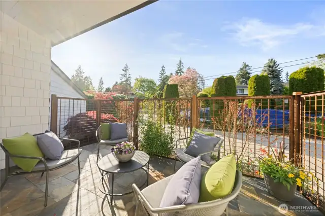 This is the enclosed patio located off of the family room.