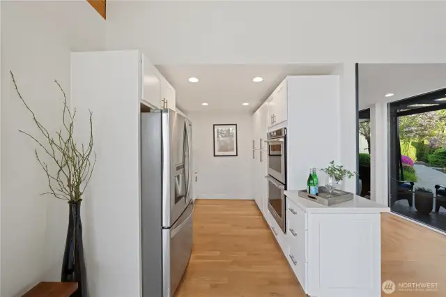 Another view of the butler's kitchen area.