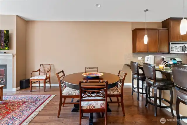 Dining Area with Sit up Bar