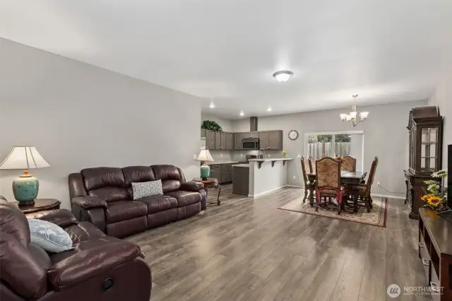 Open concept living