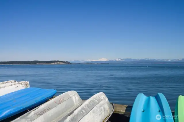 Store your small boat and head out on water adventures, including catching crab, a Camano Island specialty!