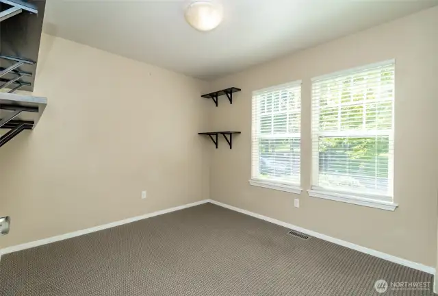 Secondary bedroom, front facing