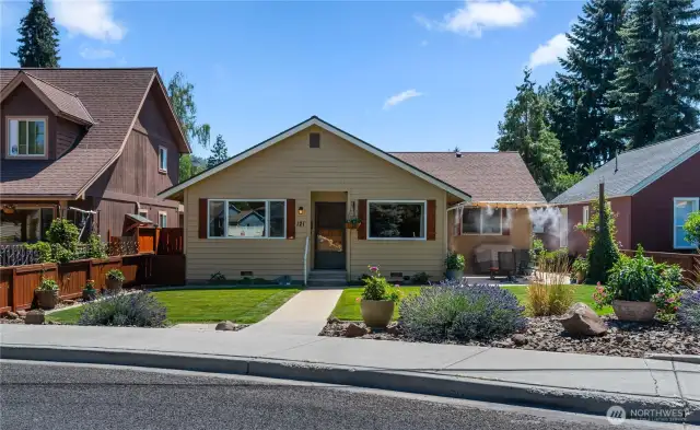 Meticulously maintained inside and out. View from Benton St.