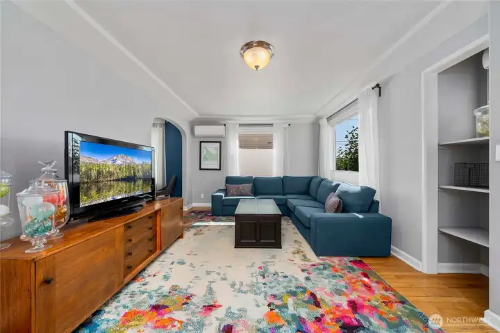 Original hardwood floors, built-ins and all the charm you could ask for