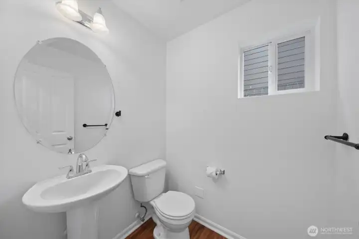 Half bath downstairs'