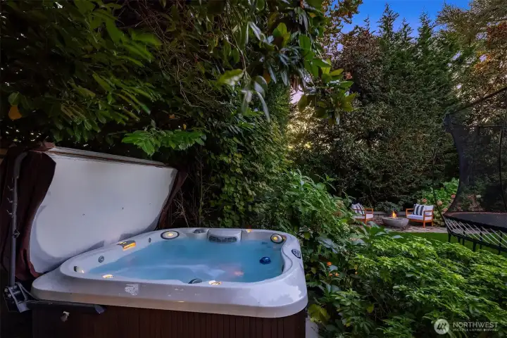 Hot tub.
