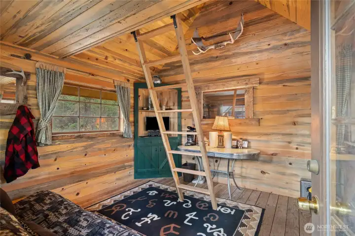 This is the "green" cabin.