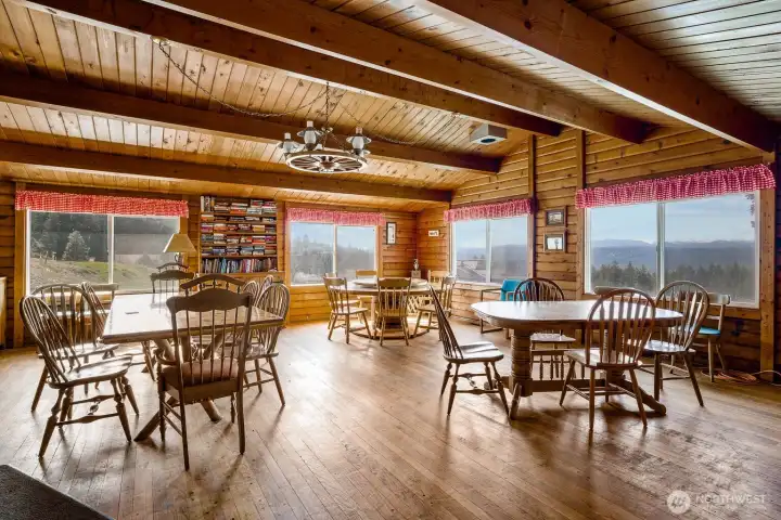 Another view inside the lodge.