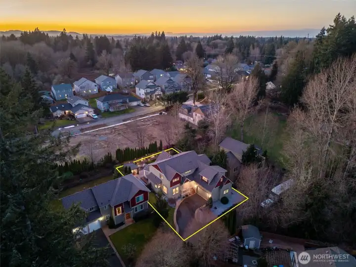 From this view, you get a real sense of placement, how the home sits comfortably in its surroundings while still holding onto that tucked-away feel. Being at the end of a cul-de-sac adds a little extra calm to daily life, and the Olympia School District is a strong bonus with Margaret McKenny Elementary, Washington Middle School, Olympia High School, and Avanti High School all in the mix. It’s one of those details that quietly adds long-term value.