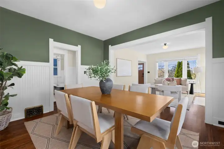 Fresh paint throughout the home and floors were just refinished.