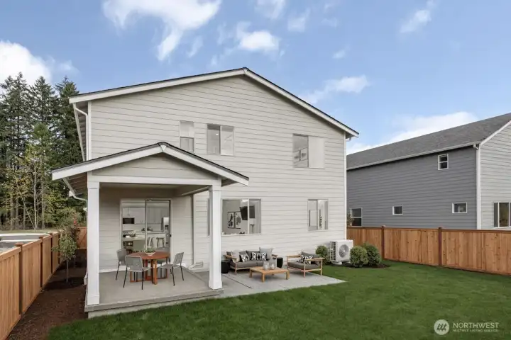 Photo of the model home and may include options that are not included in the base price or the price listed