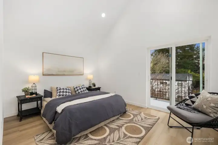 Photos from the model home next door.