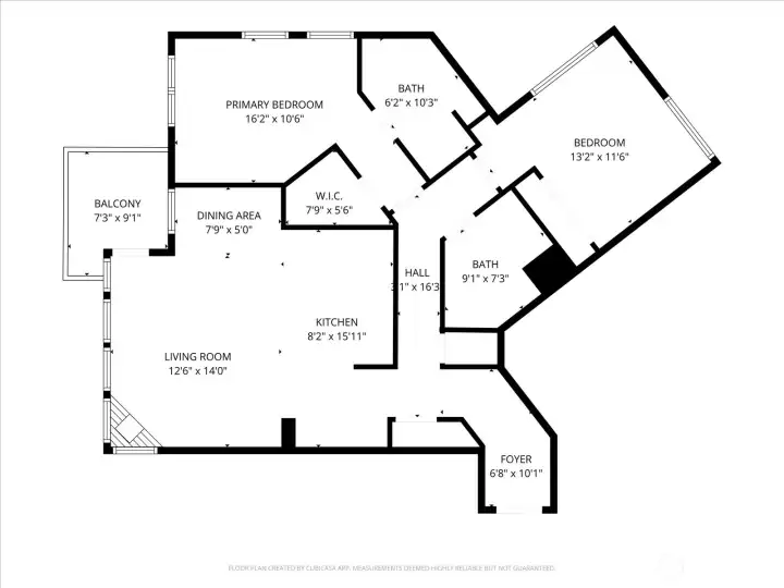 Functional floor plan with an exceptional layout