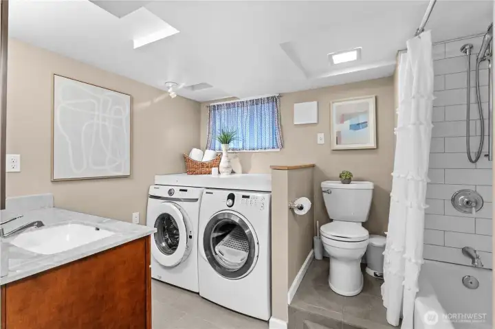 Bathroom and Laundry (lower level)   4116 N Verde Street  Tacoma, WA 98407