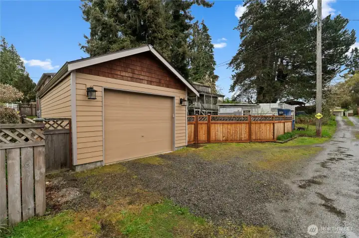 Garage Alley View  4116 N Verde Street  Tacoma, WA 98407