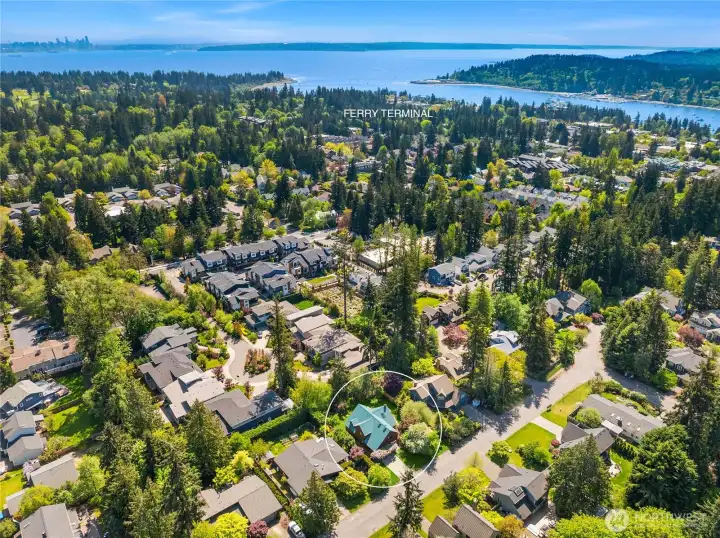 Located near the heart of Bainbridge Island!