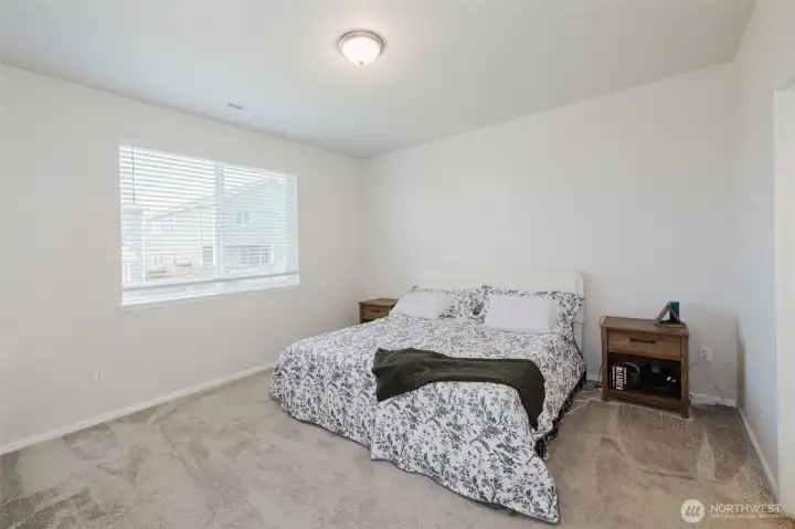 Large Primary Bedroom with eastern exposure for that morning sunshine. Large Primary Bedroom with eastern exposure for that morning sunshine.