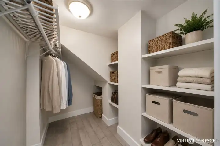 Custom built in for primary closet Custom built in for primary closet
